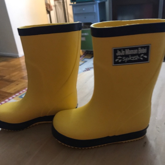 Jojo Maman Bebe Other - Jojo Maman Bebe yellow rain boots size 7